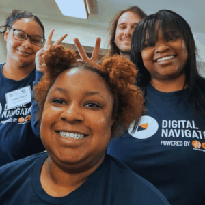 Group of Digital Navigators posing at an event.