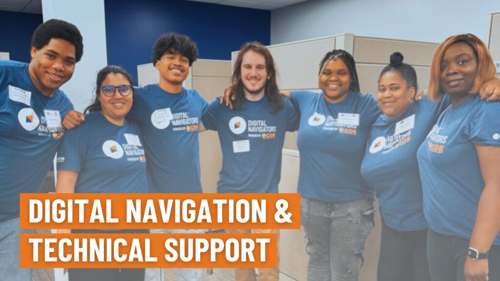 Group photo of digital navigators
